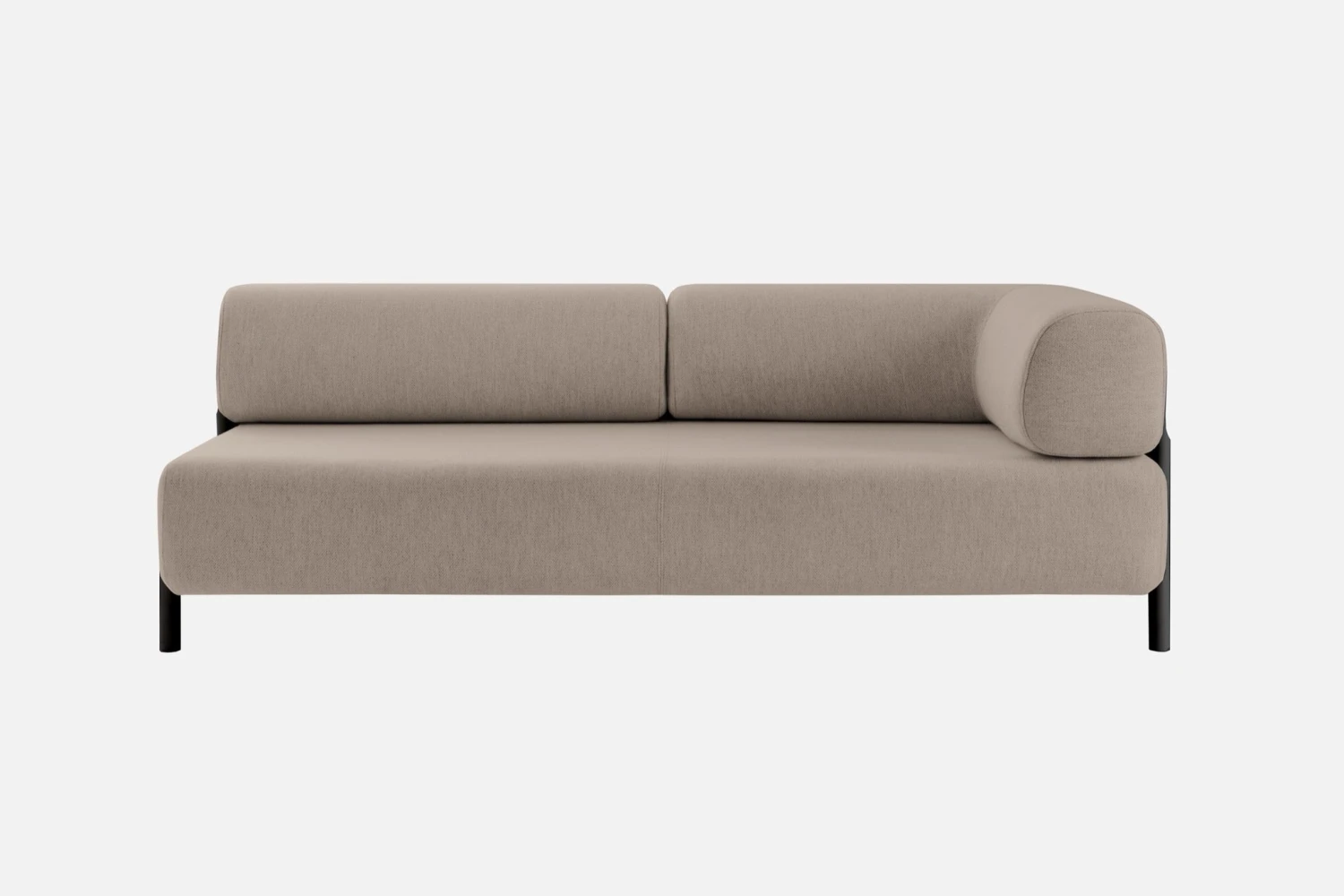 20023Palo2-seaterSofaChaiseRightBeige01.jpg Hem Palo Modular 2-Seater Chaise Right