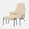 Luca Nichetto Hai Lounge Chair + Ottoman 2 Luca Nichetto Hai Lounge Chair + Ottoman