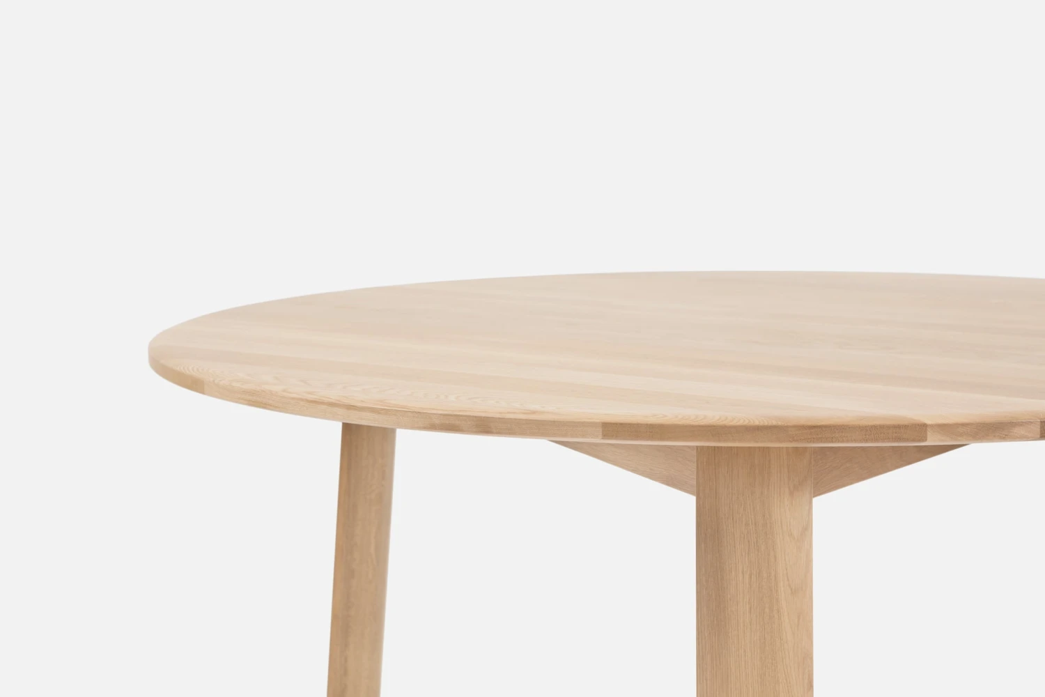 30375_Alle-Round-Table_150cm_Natural-Oak_03.jpg Staffan Holm Furniture Alle Round Dining Table