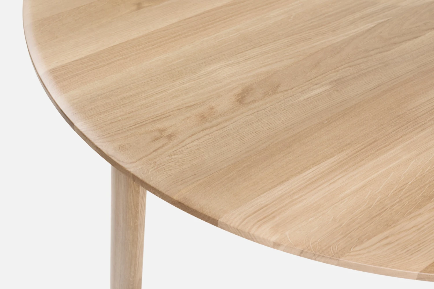 30375_Alle-Round-Table_150cm_Natural-Oak_04.jpg Staffan Holm Furniture Alle Round Dining Table