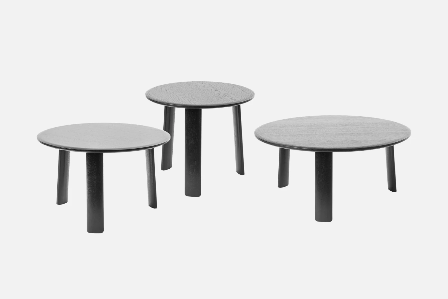 Black_3_set.jpg Staffan Holm Alle Coffee Table (Set Of 3)