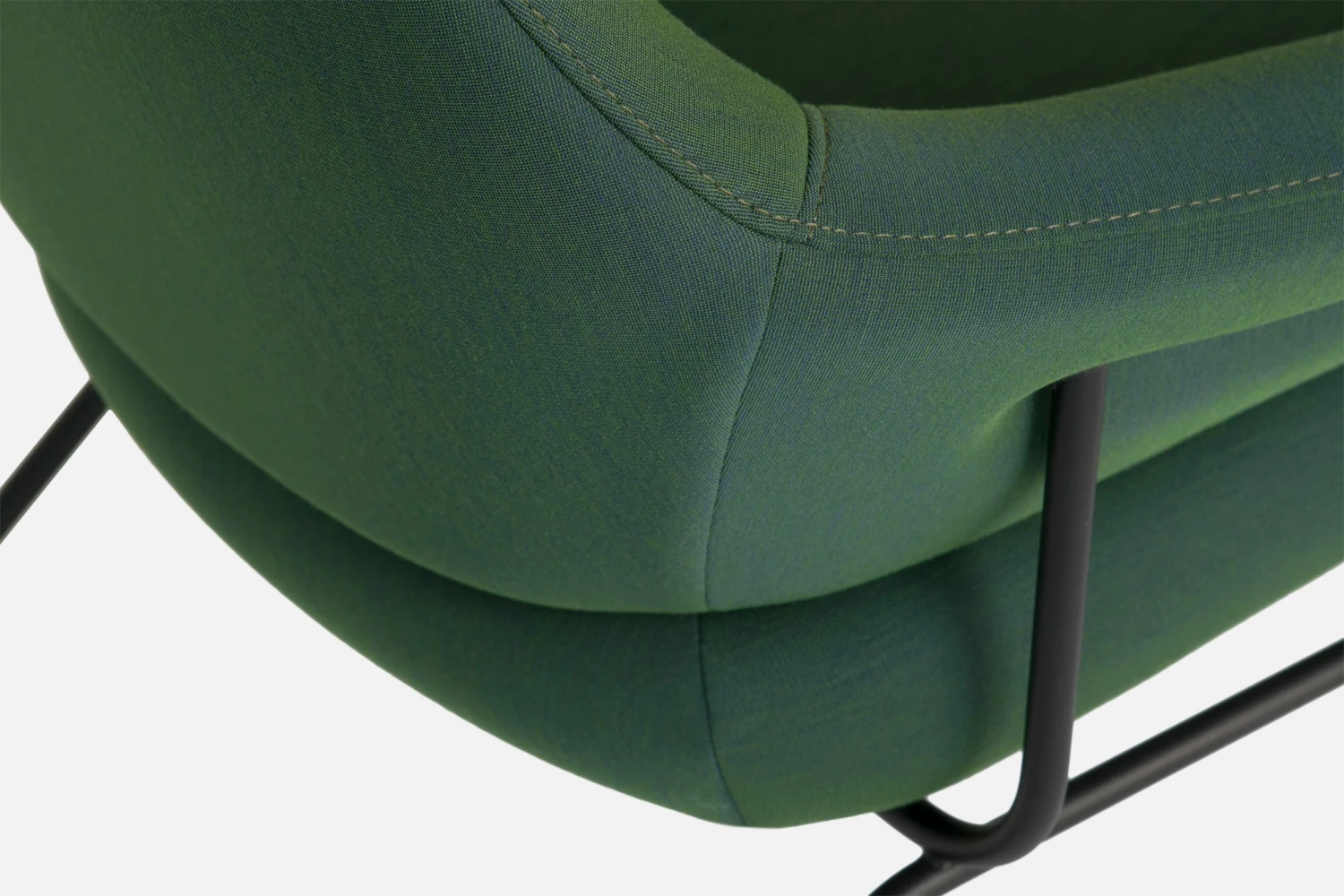 HAIN_CHAIR_PEACOCK_CLOSEUP_1_8434f492-4d6e-414f-97bd-324a786d97e9.jpg Luca Nichetto Hai Lounge Chair + Ottoman